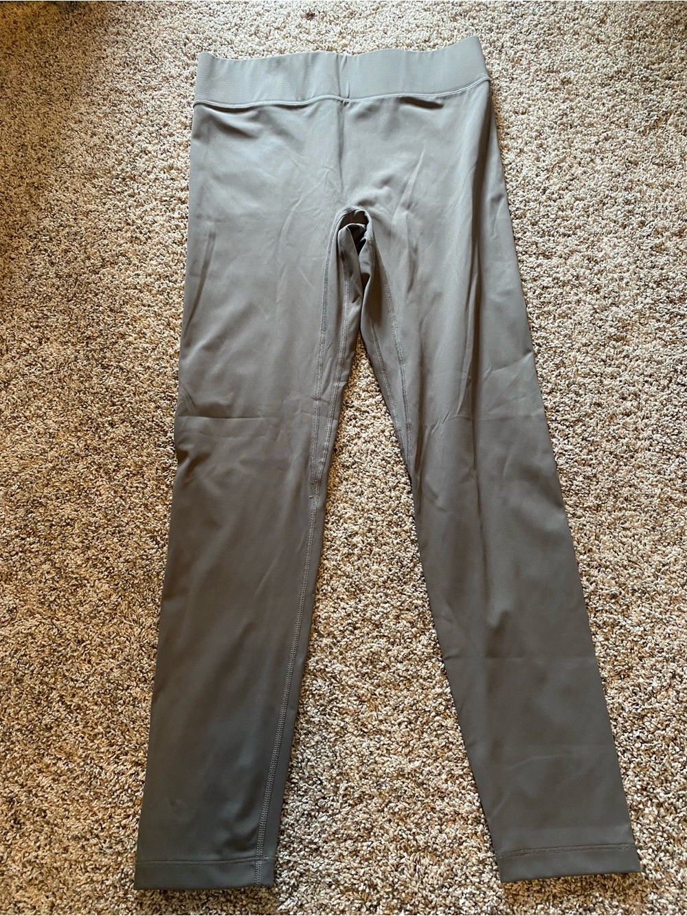 ALL ACCESS Gray Performance Leggings - Large